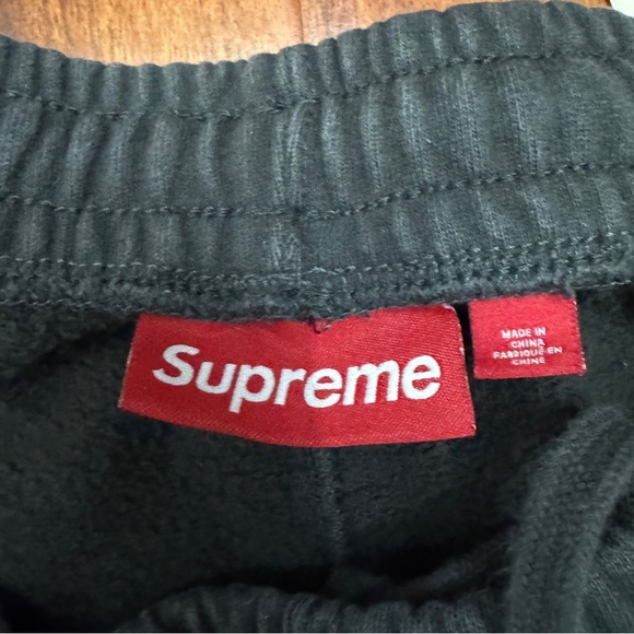 Supreme Wrapped Sweatpant Washed Black Vintage Size XL - Picture 5 of 9